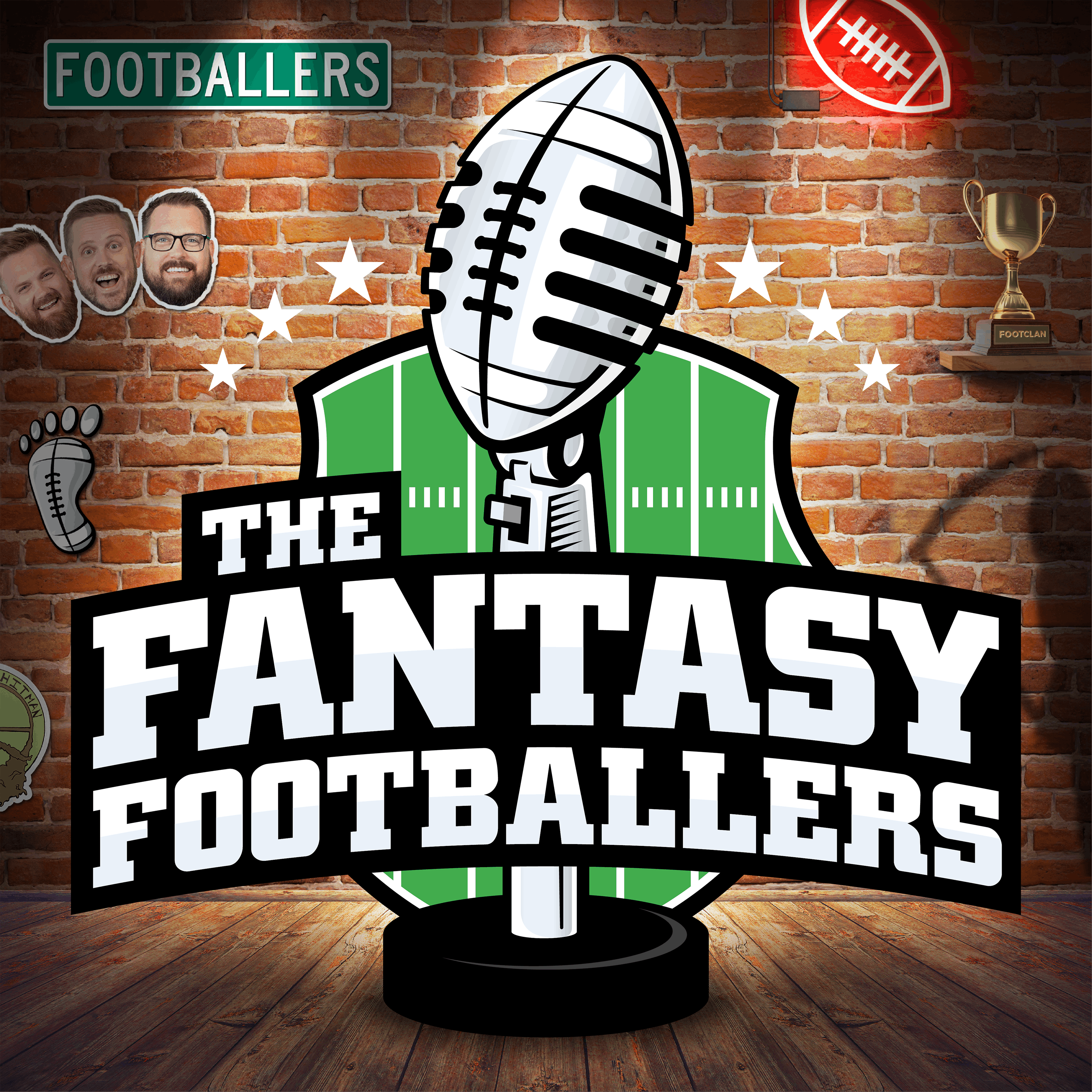Show poster of Fantasy Footballers - Fantasy Football Podcast
